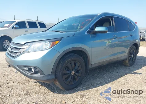 2014 Honda Cr-V Ex-L z USA, uszkodzony, nr VIN 2HKRM3H74EH557048